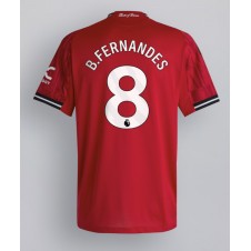 Manchester United Bruno Fernandes #8 Hemmatröja 2025-26 Korta ärmar